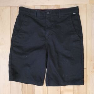 Vans men's size 30 waist black chino shorts
